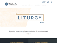 Tablet Screenshot of doxologyandtheology.com